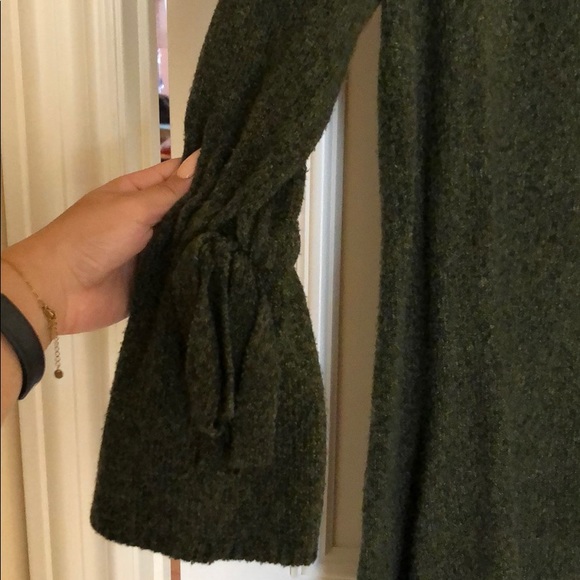 Dark green sweater dress - Picture 4 of 6